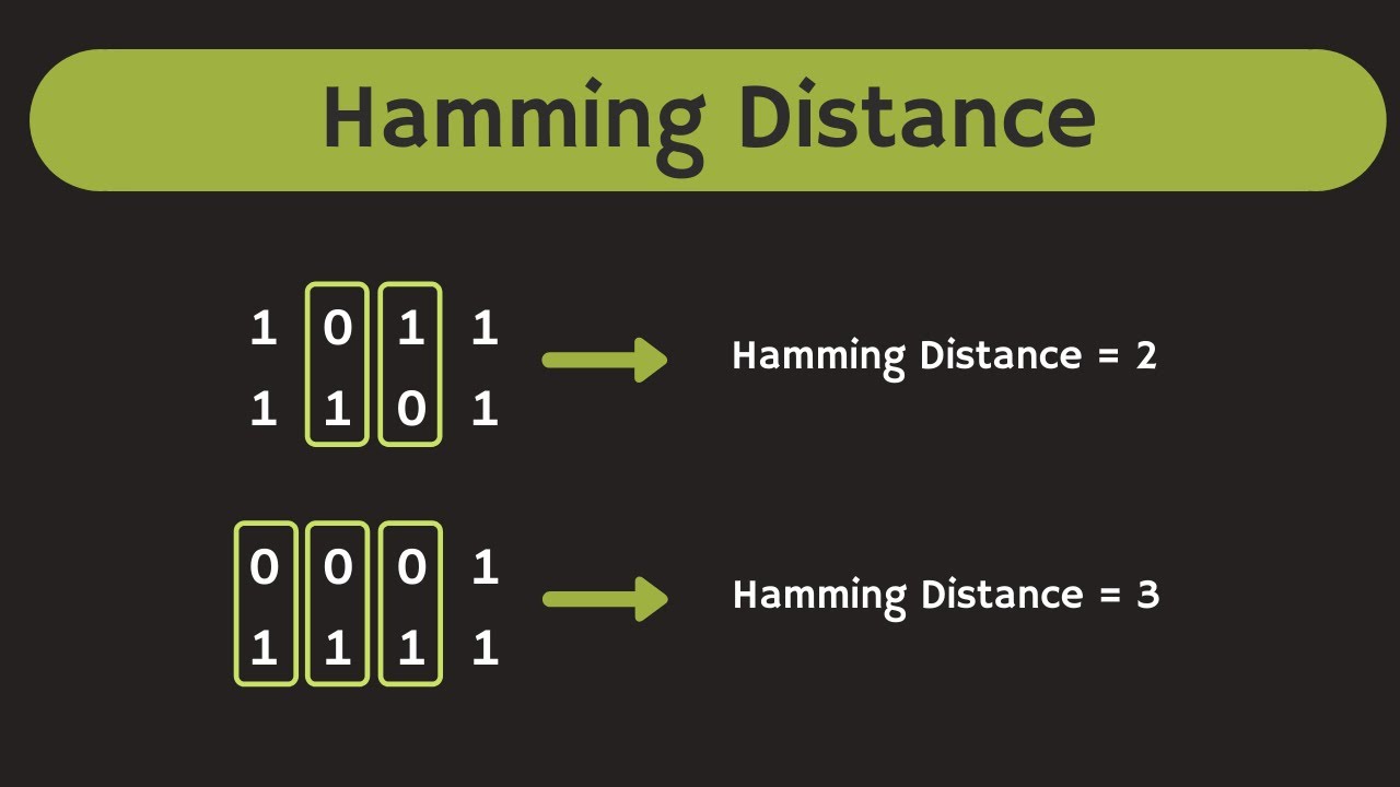 Hamming Distance: Explained with Example