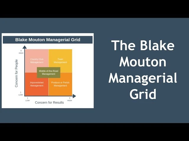 Image for Blake & Mouton Managerial Grid Model