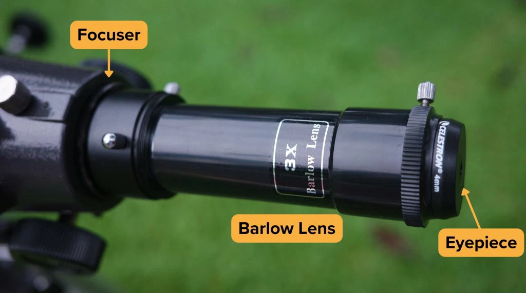 Image for What is a Barlow Lens in a Telescope?